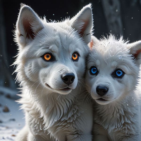 DIGITAL DOG ART AI GENERATED GALLERY
