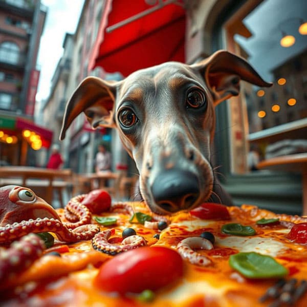 DIGITAL DOG ART AI GENERATED GALLERY