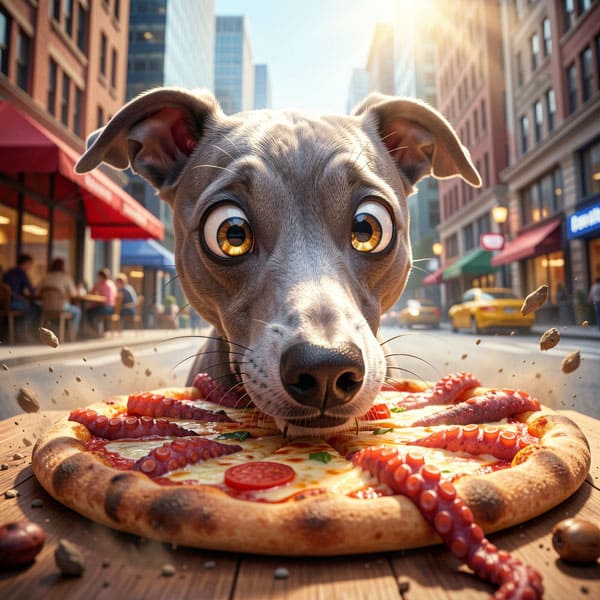 DIGITAL DOG ART AI GENERATED GALLERY