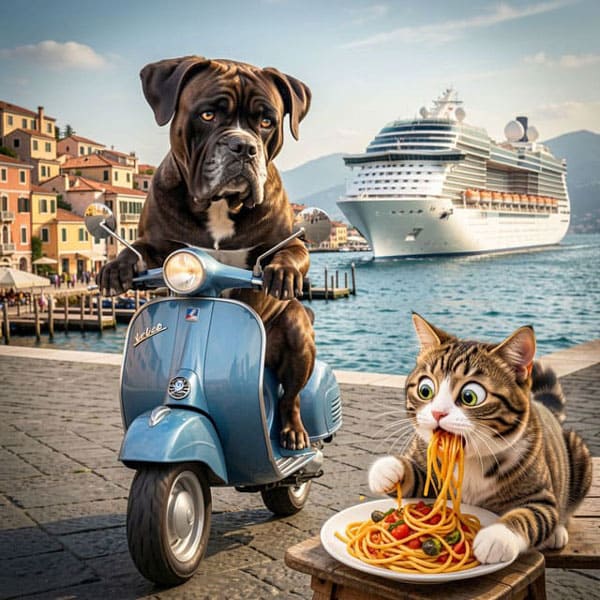 DIGITAL DOG ART AI GENERATED GALLERY