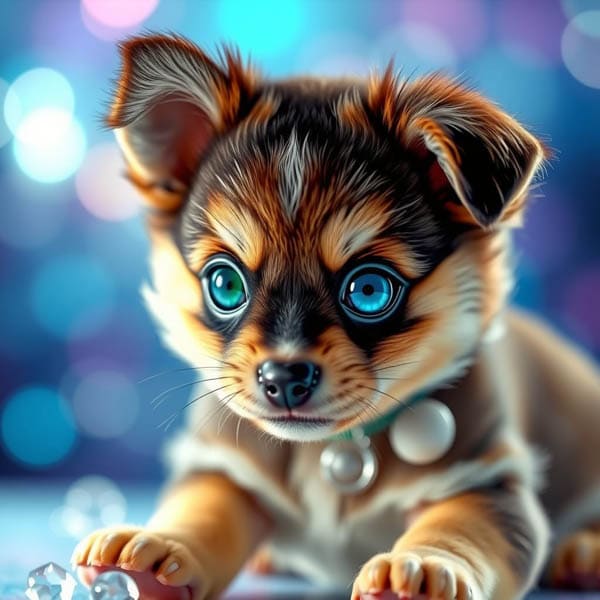 DIGITAL DOG ART AI GENERATED GALLERY