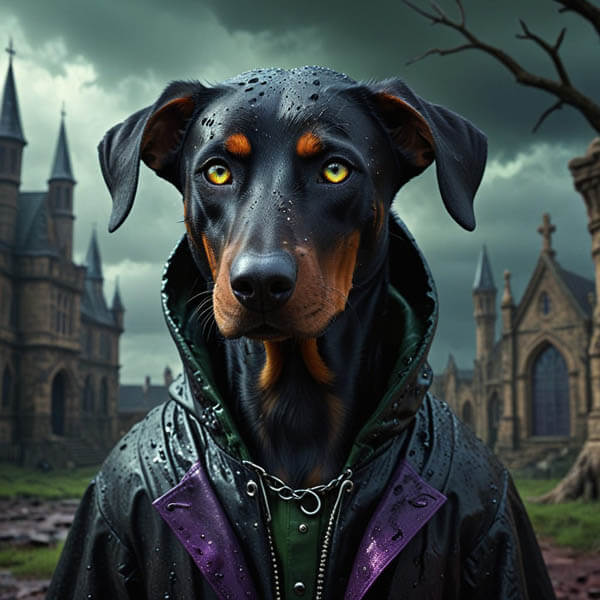 DIGITAL DOG ART AI GENERATED GALLERY