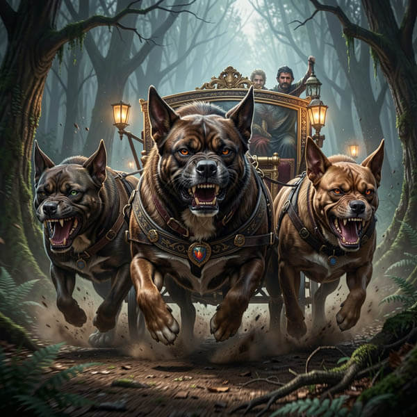 DIGITAL DOG ART AI GENERATED GALLERY