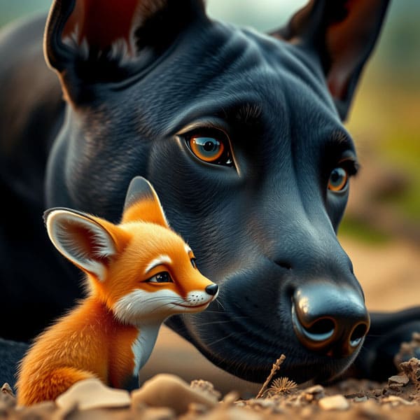DIGITAL DOG ART AI GENERATED GALLERY