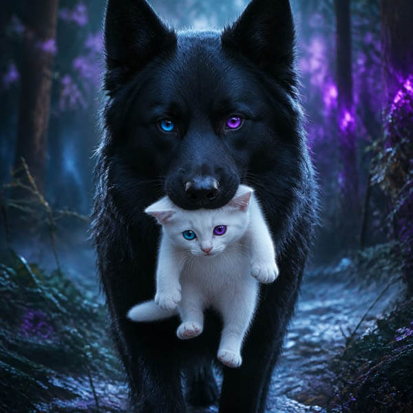 DIGITAL DOG ART AI GENERATED GALLERY