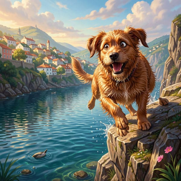 DIGITAL DOG ART AI GENERATED GALLERY