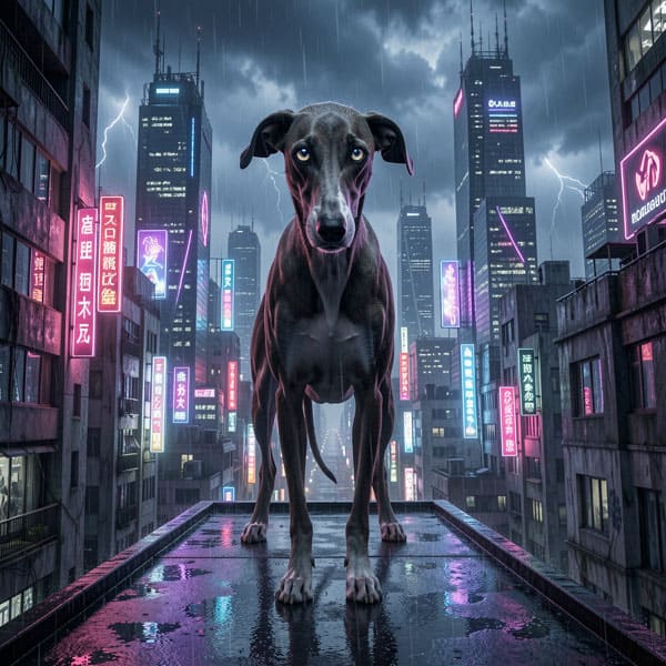 DIGITAL DOG ART AI GENERATED GALLERY