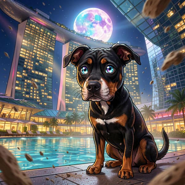 DIGITAL DOG ART AI GENERATED GALLERY