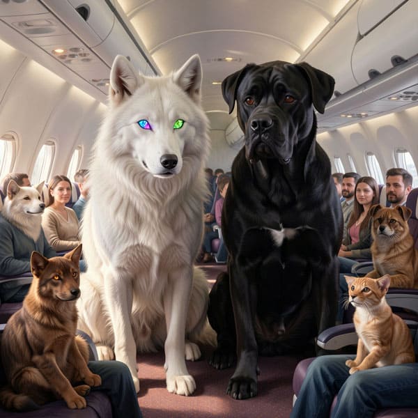 DIGITAL DOG ART AI GENERATED GALLERY