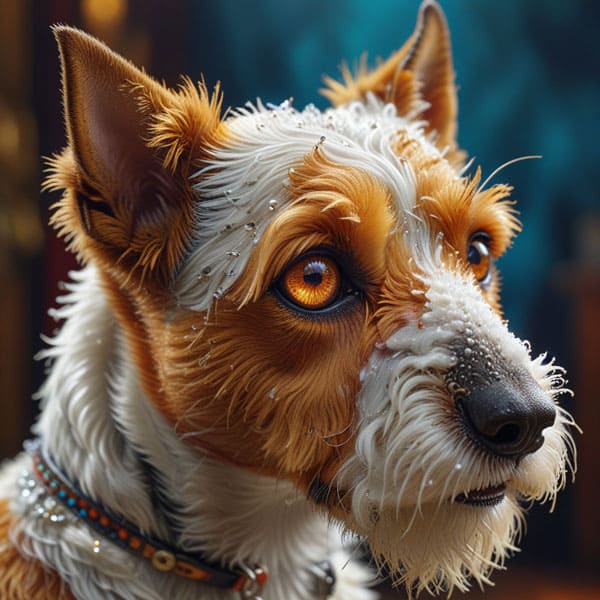DIGITAL DOG ART AI GENERATED GALLERY
