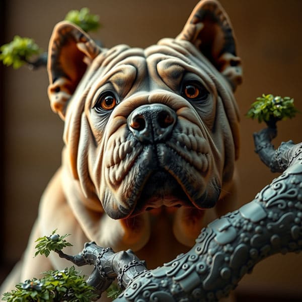 DIGITAL DOG ART AI GENERATED GALLERY
