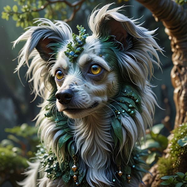 DIGITAL DOG ART AI GENERATED GALLERY