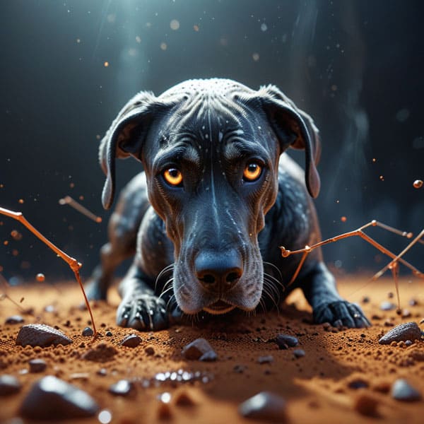 DIGITAL DOG ART AI GENERATED GALLERY