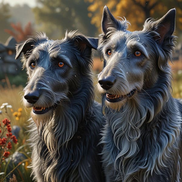 DIGITAL DOG ART AI GENERATED GALLERY