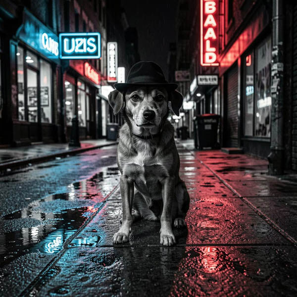 DIGITAL DOG ART AI GENERATED GALLERY