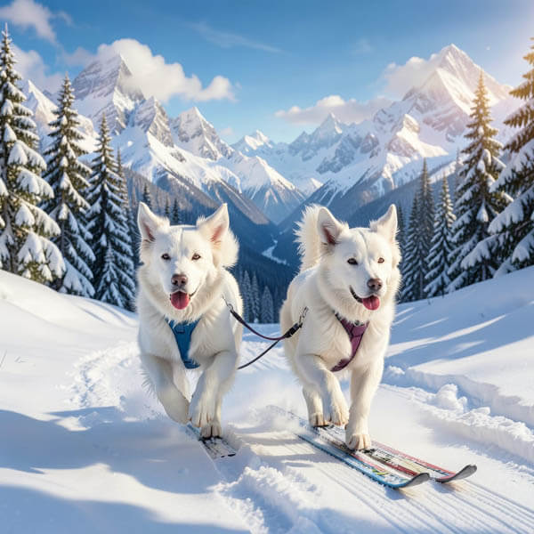 DIGITAL DOG ART AI GENERATED GALLERY