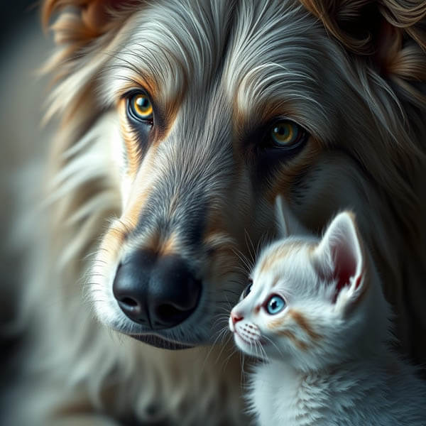 DIGITAL DOG ART AI GENERATED GALLERY