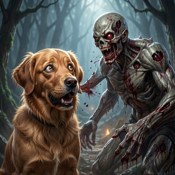 DIGITAL DOG ART AI GENERATED GALLERY