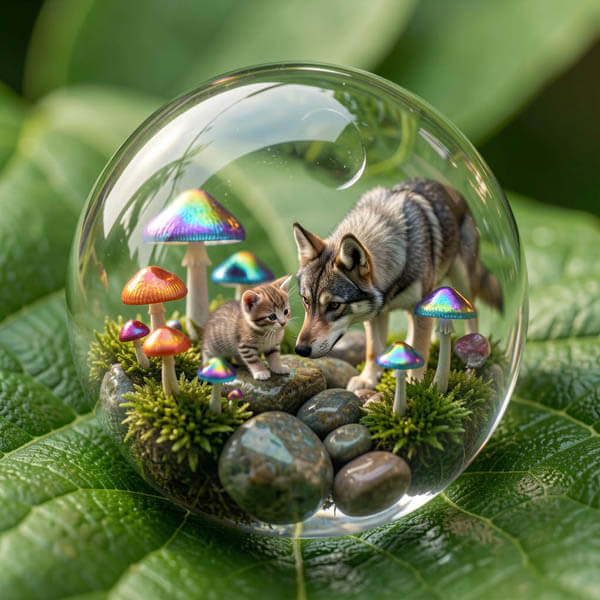 DIGITAL DOG ART AI GENERATED GALLERY