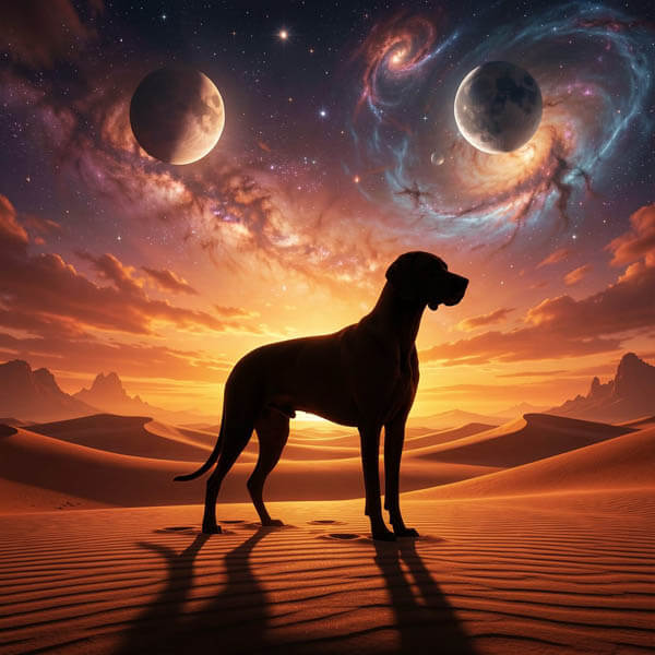 DIGITAL DOG ART AI GENERATED GALLERY