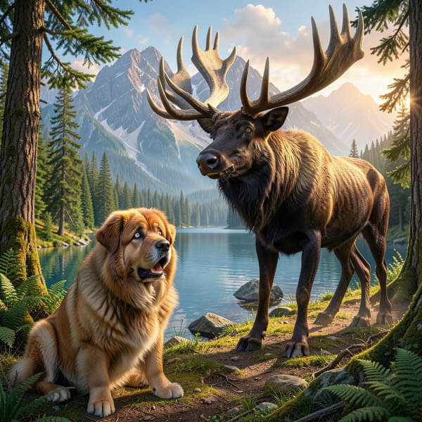 DIGITAL DOG ART AI GENERATED GALLERY
