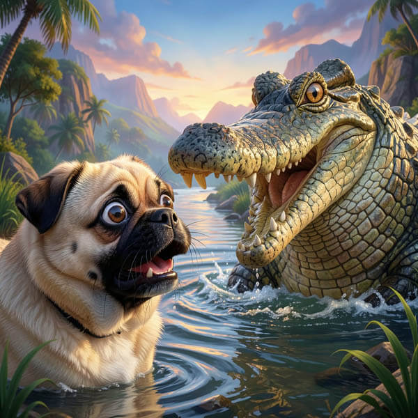 DIGITAL DOG ART AI GENERATED GALLERY