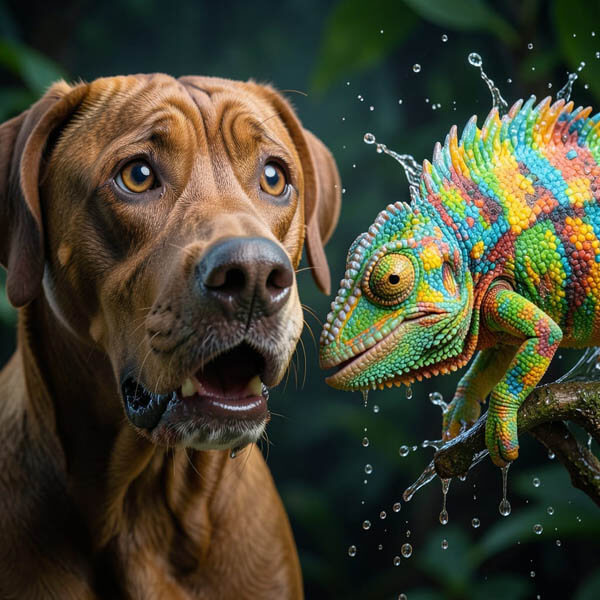 DIGITAL DOG ART AI GENERATED GALLERY