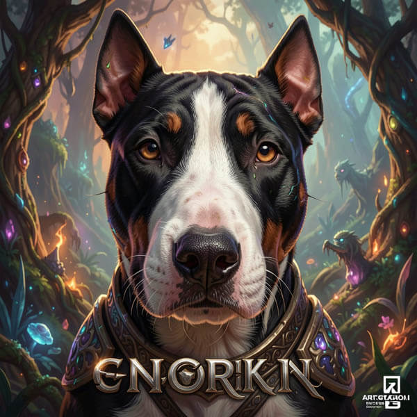 DIGITAL DOG ART AI GENERATED GALLERY