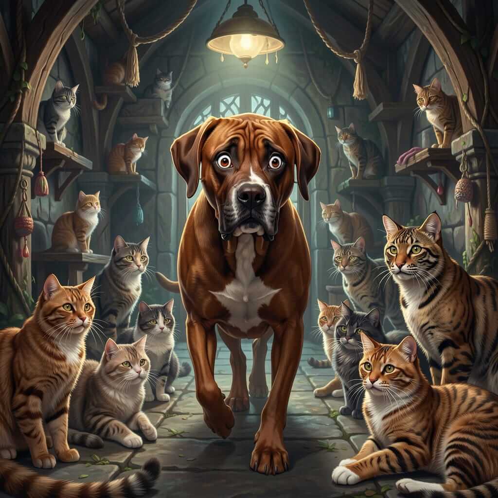 DIGITAL DOG ART AI GENERATED GALLERY