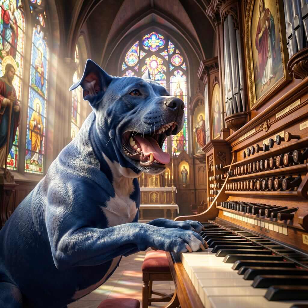 DIGITAL DOG ART AI GENERATED GALLERY