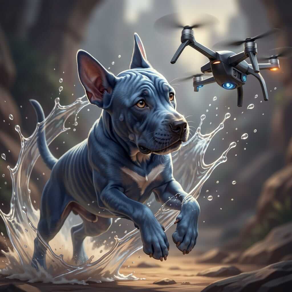 DIGITAL DOG ART AI GENERATED GALLERY