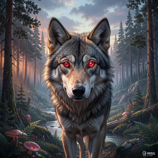 DIGITAL DOG ART AI GENERATED GALLERY