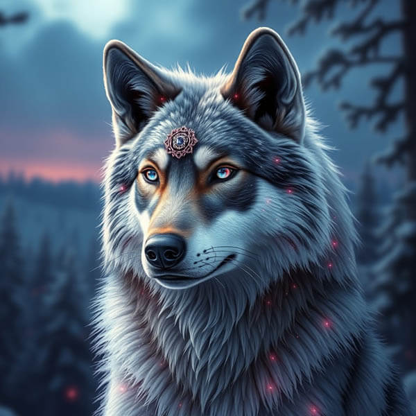 DIGITAL DOG ART AI GENERATED GALLERY