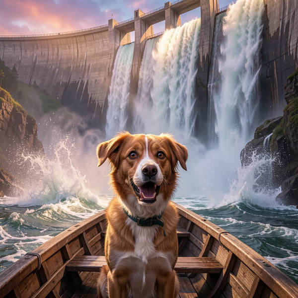 DIGITAL DOG ART AI GENERATED GALLERY