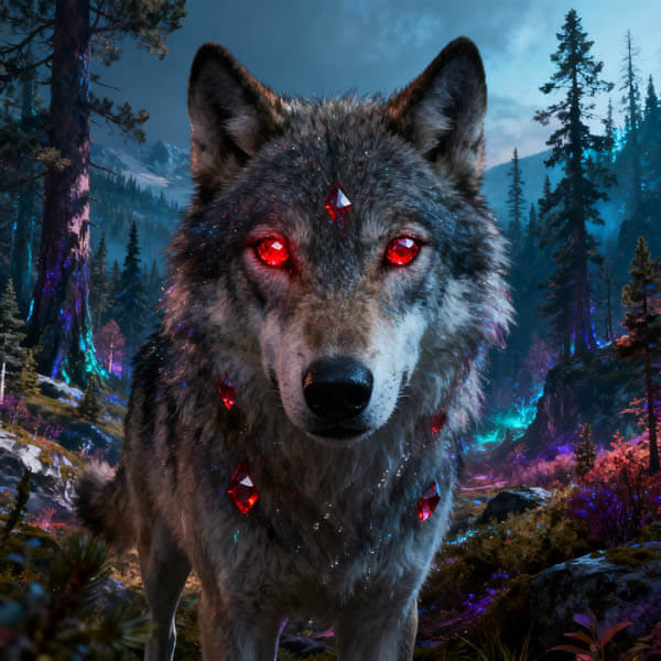 DIGITAL DOG ART AI GENERATED GALLERY