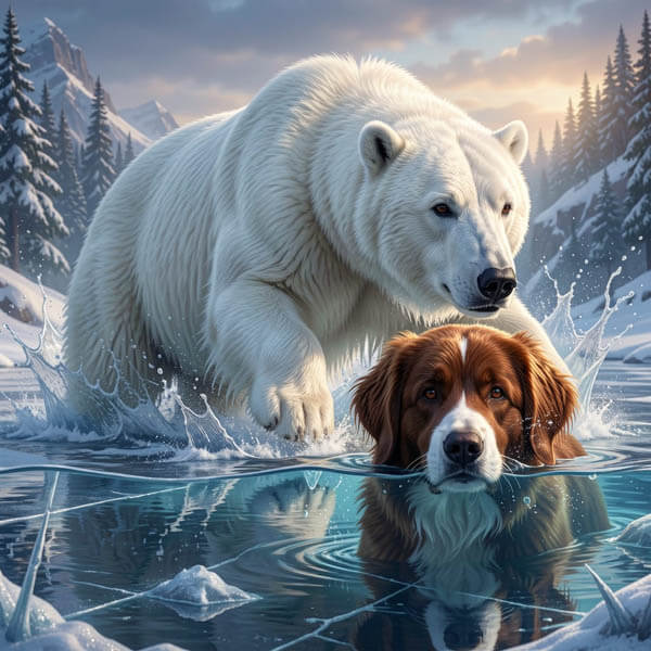 DIGITAL DOG ART AI GENERATED GALLERY