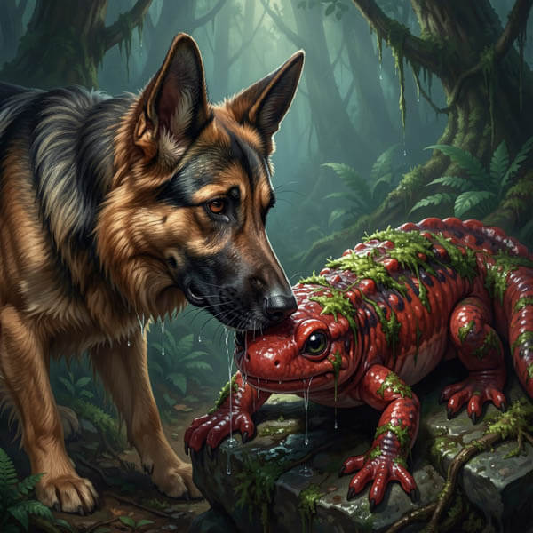 DIGITAL DOG ART AI GENERATED GALLERY