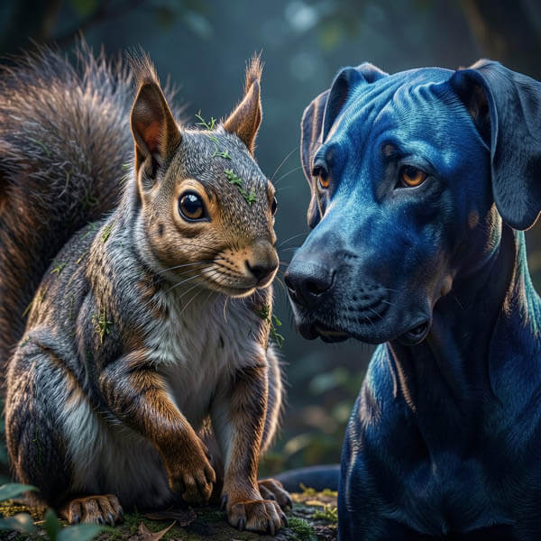 DIGITAL DOG ART AI GENERATED GALLERY