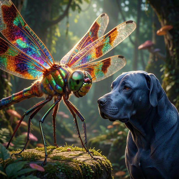 DIGITAL DOG ART AI GENERATED GALLERY