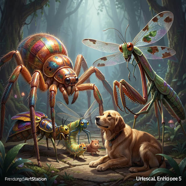 DIGITAL DOG ART AI GENERATED GALLERY