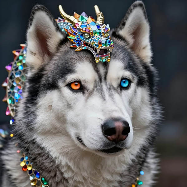 DIGITAL DOG ART AI GENERATED GALLERY