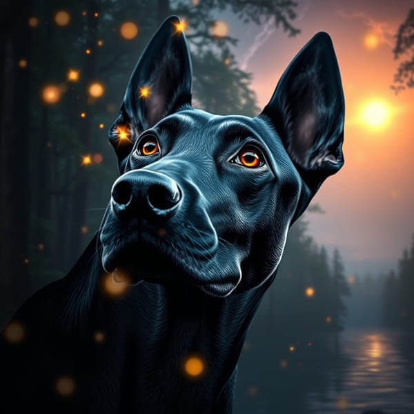 DIGITAL DOG ART AI GENERATED GALLERY