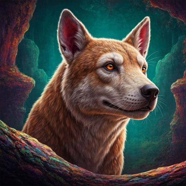 DIGITAL DOG ART AI GENERATED GALLERY