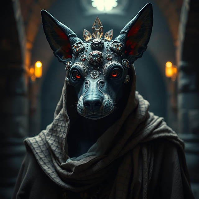 DOG CYNOCEPHALY