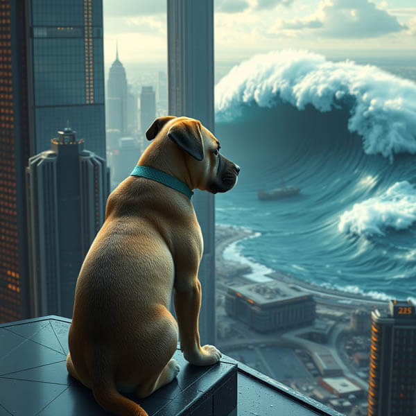 DIGITAL DOG ART AI GENERATED GALLERY