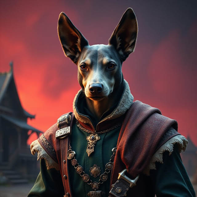 DOG CYNOCEPHALY