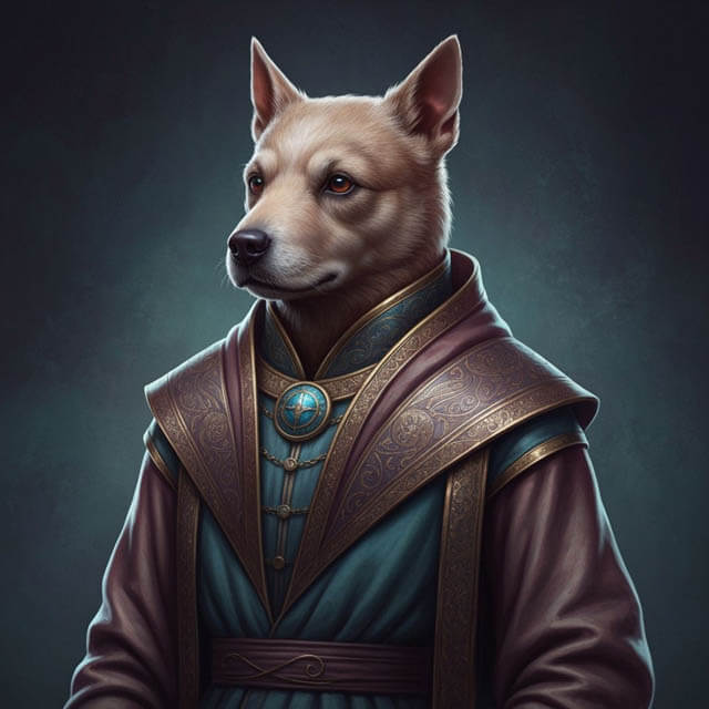 DOG CYNOCEPHALY