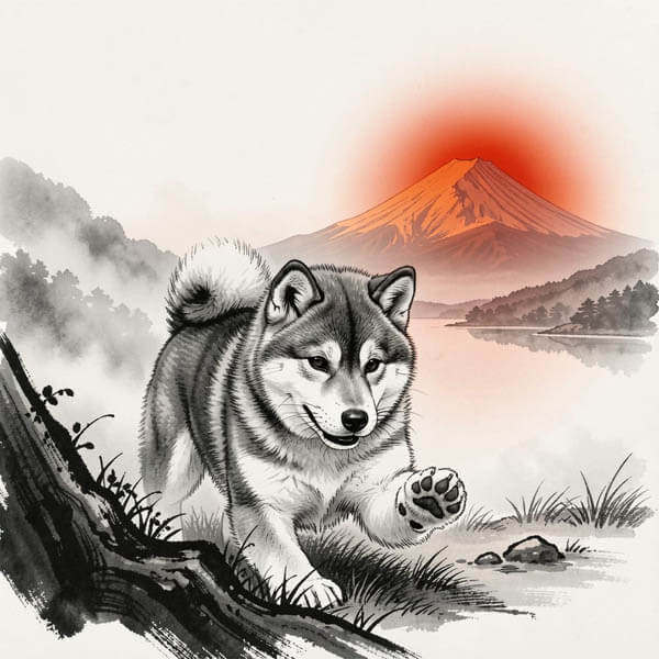 DIGITAL DOG ART AI GENERATED GALLERY