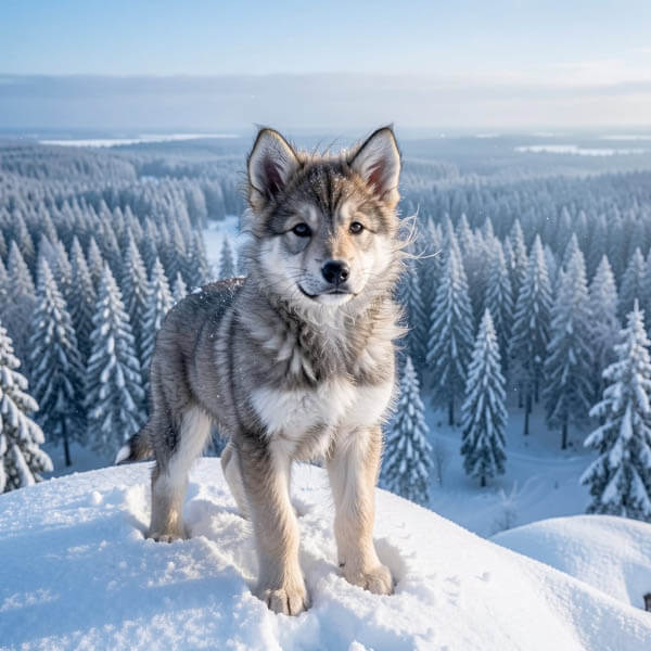 DIGITAL DOG ART AI GENERATED GALLERY