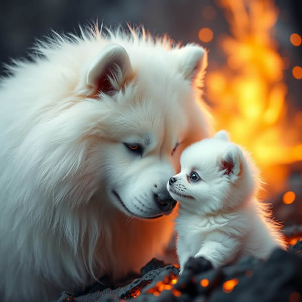 DIGITAL DOG ART AI GENERATED GALLERY